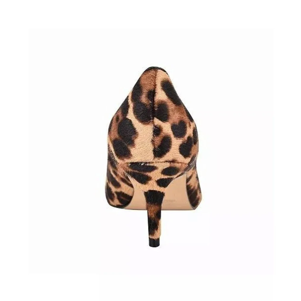 Nine West Arlene Pumps 9M Leopard Print Pointy Toe Kitten Heel NIB msrp$119 - Picture 3 of 15